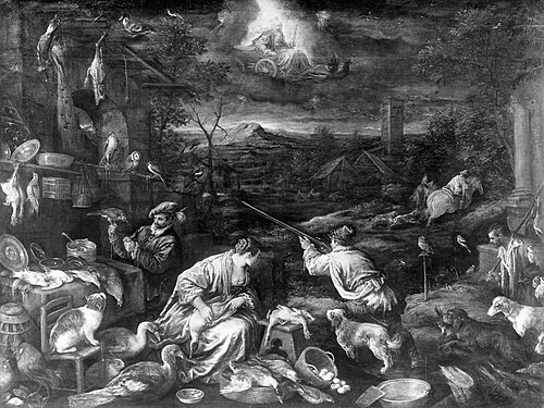 Allegory of the Air, , Francesco Bassano the Younger