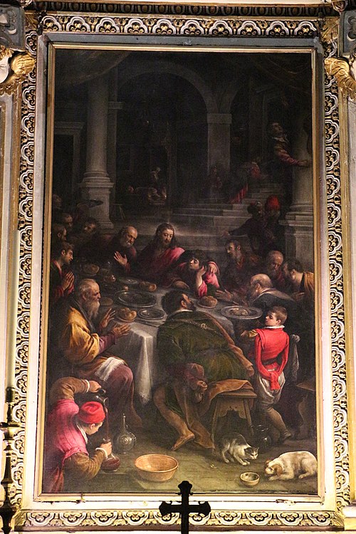 The Last Supper, , Francesco Bassano the Younger