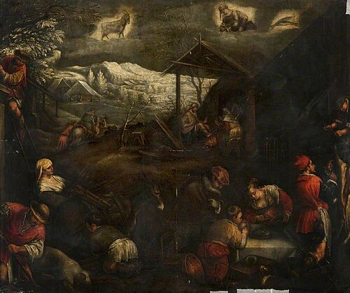 Winter, , Francesco Bassano the Younger