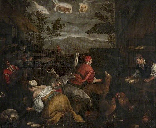 Spring, , Francesco Bassano the Younger