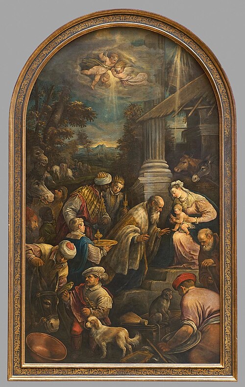 Adoration of the Magi, 1589, Francesco Bassano the Younger