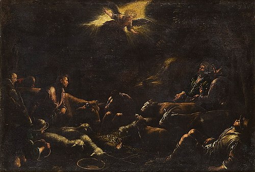 Verkündigung an die Hirten, , Francesco Bassano the Younger