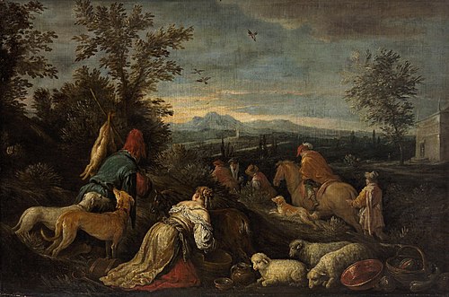 Jagd, , Francesco Bassano the Younger
