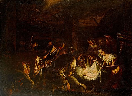 Adoration of the Shepherds, 1589, Francesco Bassano the Younger