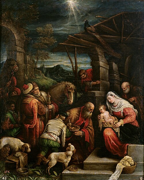 Adoration of the Magi, 1551, Francesco Bassano the Younger