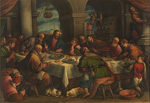 Last Supper, 1586, Francesco Bassano le Jeune