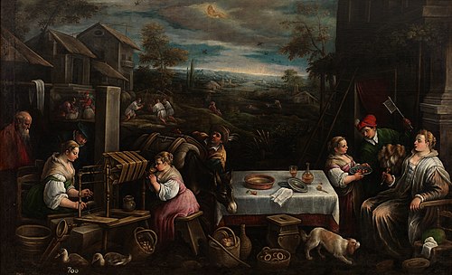 July (Leo), 1601, Francesco Bassano the Younger