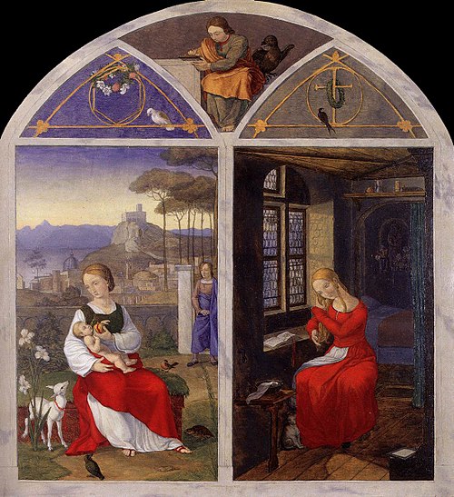 Sulamith and Mary, 1811, Franz Pforr