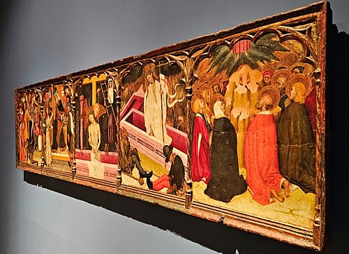 Predela da Paixão de Cristo, 1435, Bernat Martorell