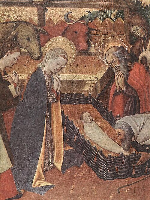 Nativité, 1440, Bernat Martorell