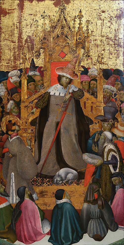 Le Jugement de saint Georges par le proconsul Dacien, 1435, Bernat Martorell