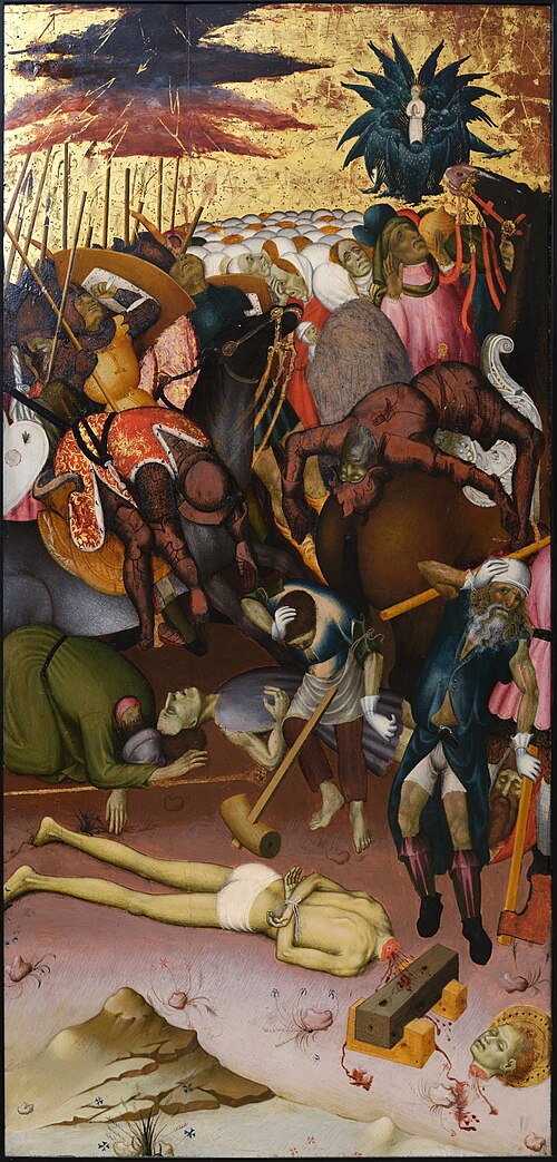Décapitation de saint Georges, 1435, Bernat Martorell