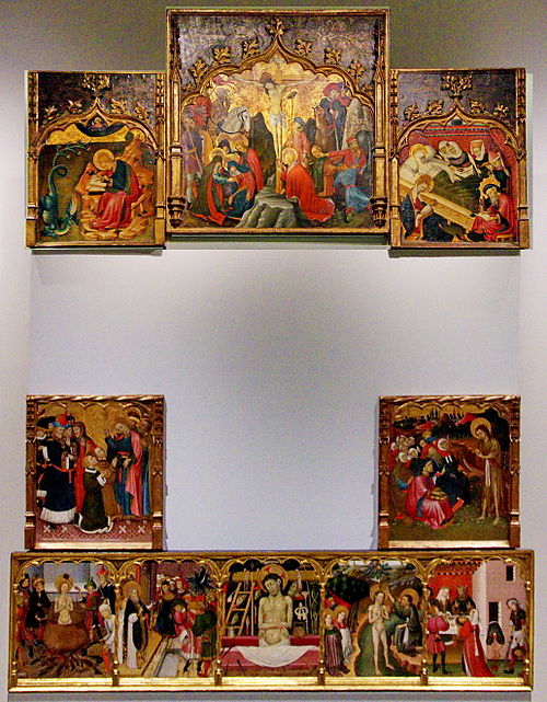 Altarpiece of the Saints John, 1430, Bernat Martorell