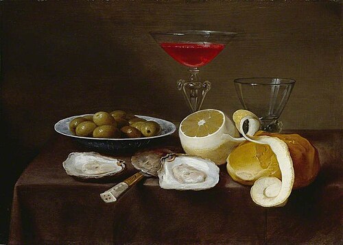 Still Life with Oysters, , Jacob van Es