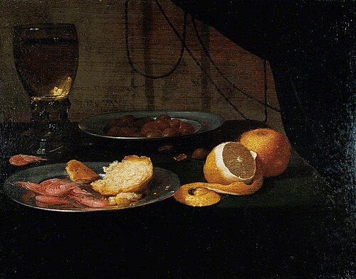 Still Life with a Lemon, , Jacob van Es
