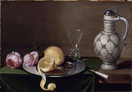 Nature morte au pichet, 1647, Jacob van Es