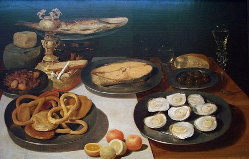 Déjeuner de poissons, 1650, Jacob van Es
