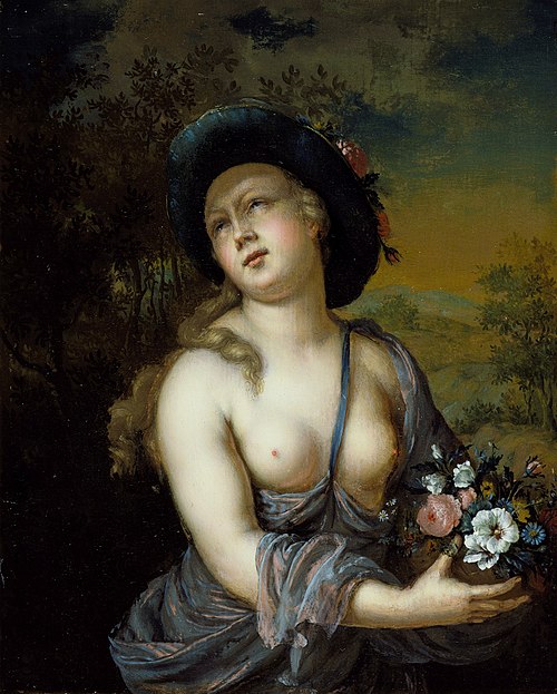 Flora, 1720, Frans van Mieris