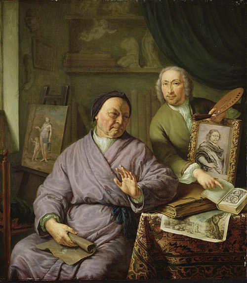 The three generations, 1742, Frans van Mieris