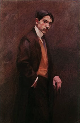 Portrait of painter José Campas, 1910, Ricardo Ruivo