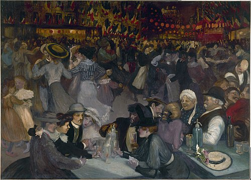 14 juillet, 1889, Théophile Alexandre Steinlen