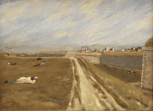 Fortifs, 1886, Théophile Alexandre Steinlen