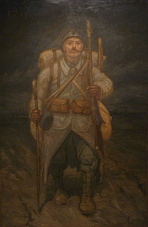 Poilu, 1917, Théophile Alexandre Steinlen