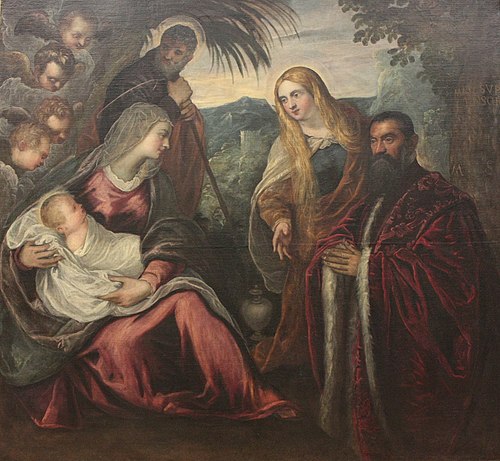 Ex-voto de Matteo Soranzo, 1580, Domenico Tintoretto
