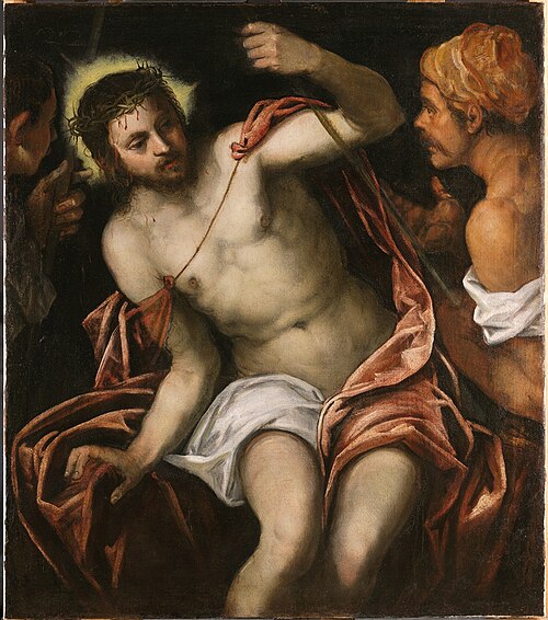 Christ Crowned with Thorns, , Domenico Tintoretto