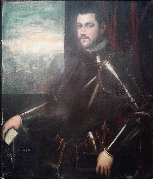 Portrait of Ammiraglio Veneziano, 1650, Dominique Tintoret