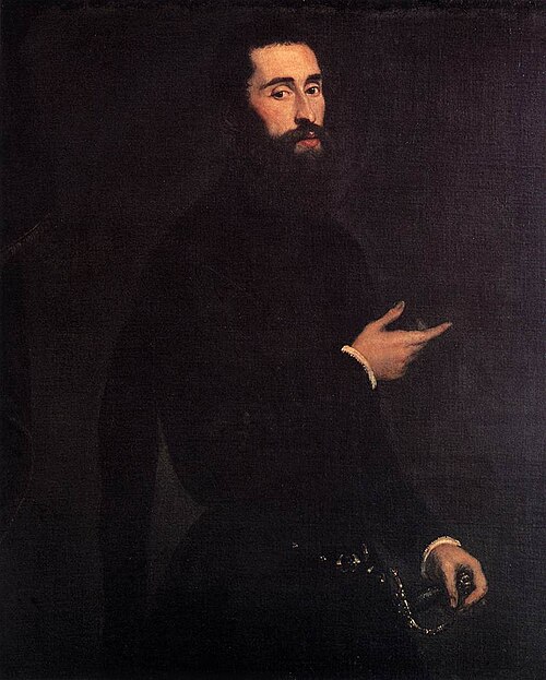 Portrait of a Genoese Nobleman, 1590, Domenico Tintoretto