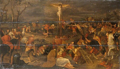 Crucifixion, , Domenico Tintoretto