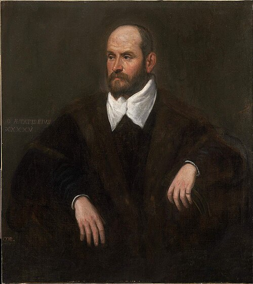 Portrait of a Man, 1590, Domenico Tintoretto