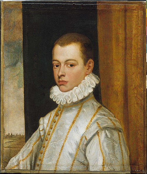 Portrait of a Young Man, 1582, Domenico Tintoretto