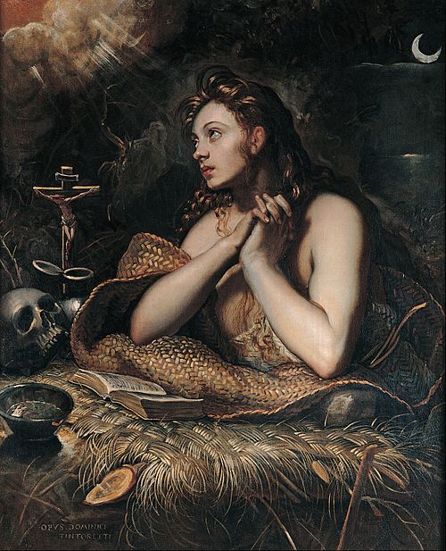 Penitent Magdalene, 1590, Domenico Tintoretto