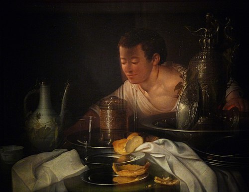 Le Banquet desservi, 1621, Sébastien Stoskopff