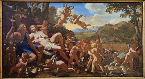 Vénus et Adonis, , Charles Errard