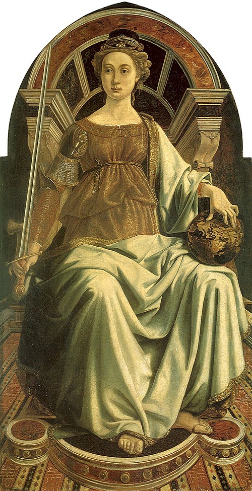 Justice, 1470, Piero del Pollaiuolo
