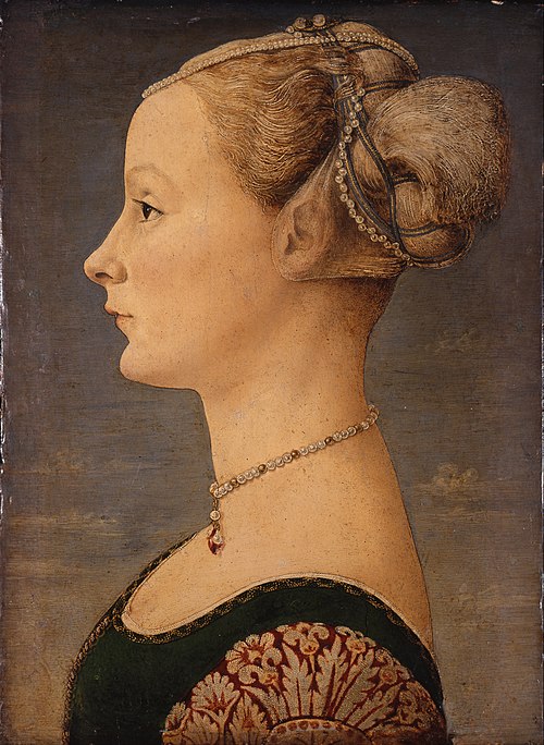 Portrait de dame, 1470, Piero Pollaiuolo