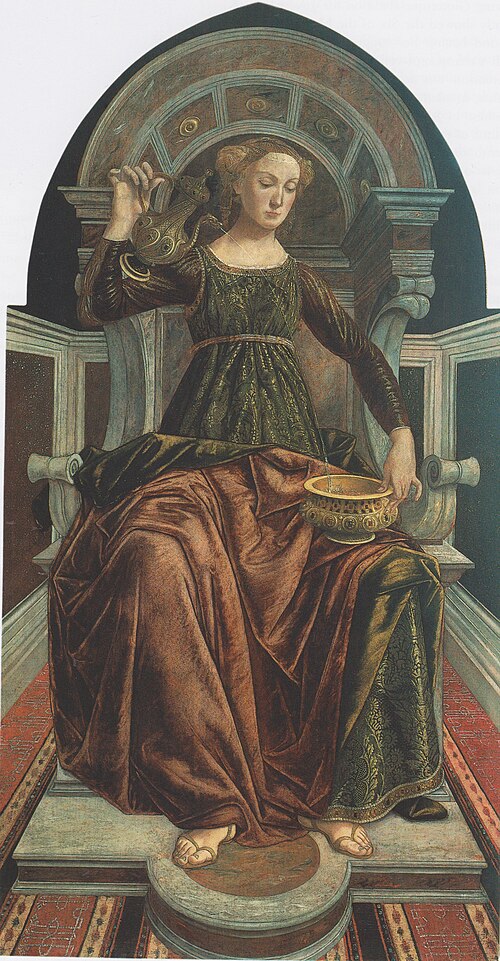 Temperance, 1470, Piero del Pollaiuolo