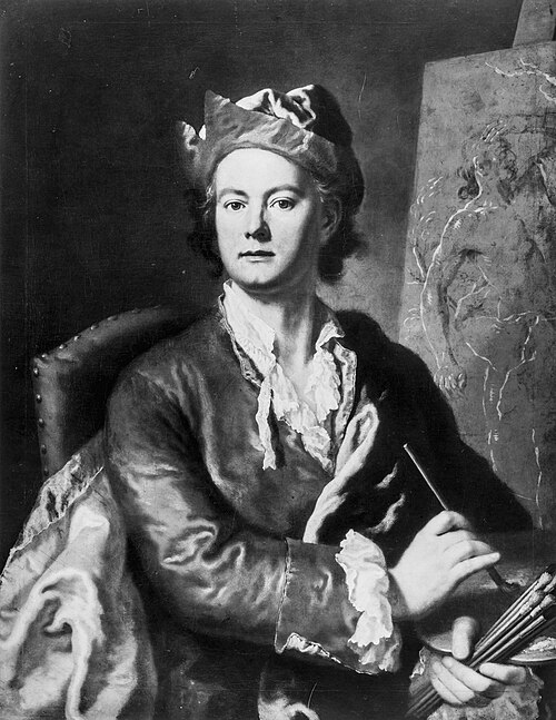 Portait of a Painter, , Georg Desmarées