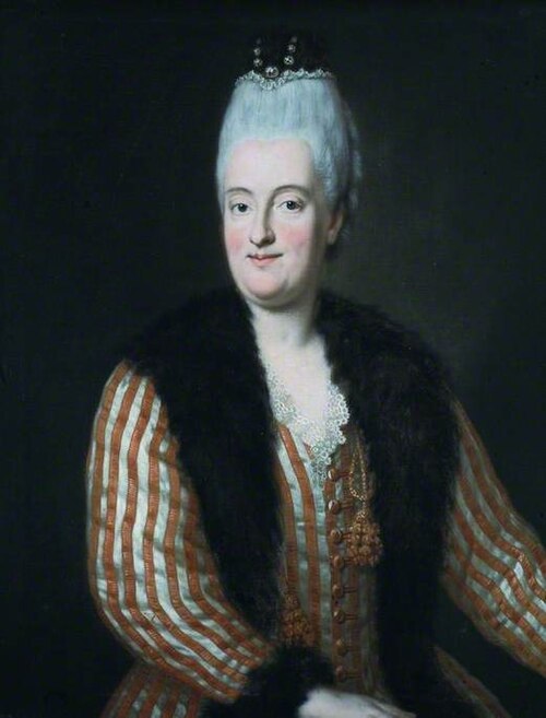 Maria-Anna-Sophie von Saxe (1728–1797), 1774, Georg Desmarées