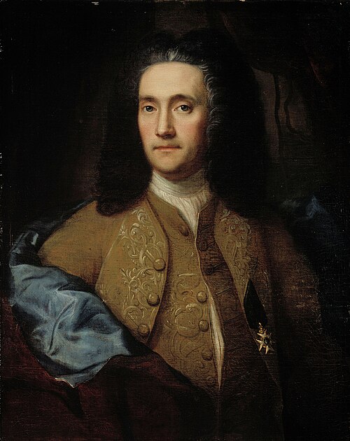 Portrait of a man, , Georg Desmarées