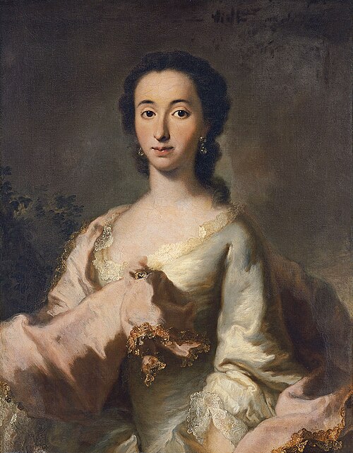 Portrait of Maria Rosa Walburga von Soyer, 1750, Georg Desmarées