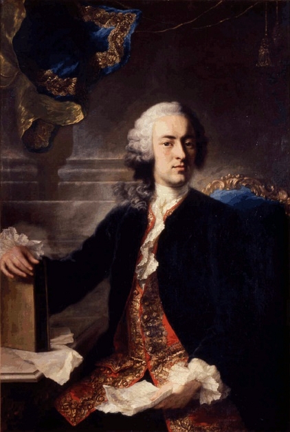 Portrait of Moses Wolff, 1750, Georg Desmarées