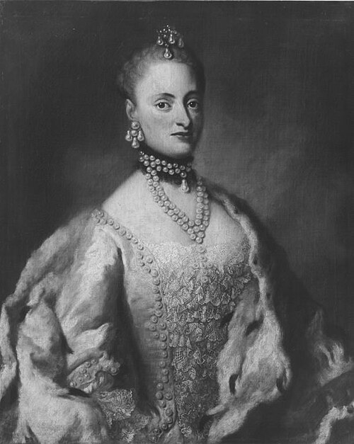 Elisabeth Apollonia of Saxony (1736–1818), 1750, Georg Desmarées