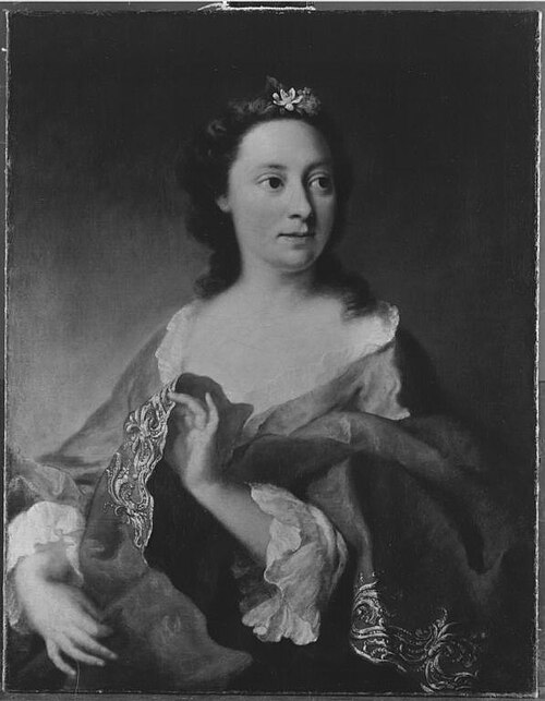 Bildnis der Gemahlin des Hofmedailleurs Franz Aandreas Schega, 1750, Georg Desmarées