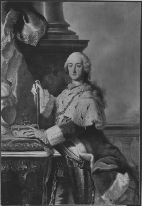 Bildnis des Kurfürst Karl Theodor von Pfalz-Bayern (Werkstatt), 1760, Georg Desmarées