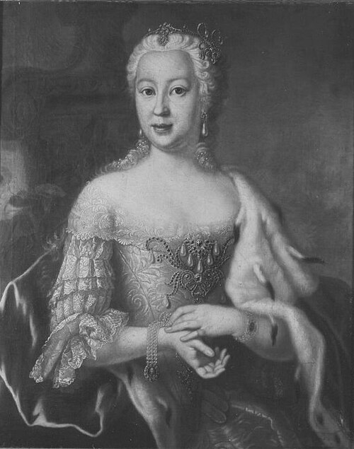 Maria Anna of Sulzbach (1722-1790), 1750, Georg Desmarées