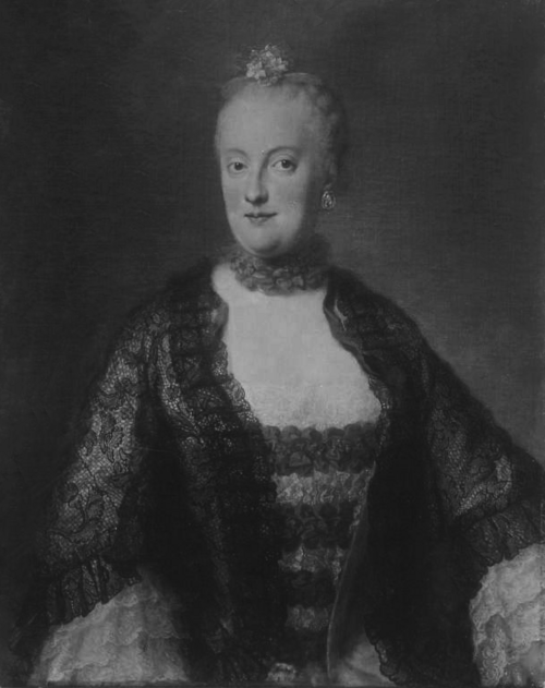 Maria Anna, Gemahlin des Kurfürsten Max III. Joseph von Bayern, 1750, Georg Desmarées